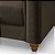 Poltrona Chesterfield Viena Capitonê Suede Marrom - Imagem 3