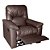 Cadeira Do Papai Com Gatilho Zero Wall Reclina Super Gm Corino Café - Imagem 2