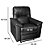 Cadeira Do Papai Com Gatilho Zero Wall Reclina Super GM Corino Preto - Imagem 5