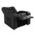 Poltrona Do Papai Reclinavel 3 Posições Confortavel GM Corino Preto - Imagem 2