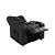 Poltrona Do Papai Reclinavel 3 Posições Confortavel GM Corino Preto - Imagem 6