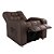 Poltrona Do Papai Reclinavel Resistente Confortavel GM Corino Café - Imagem 2