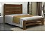 Cama de Casal Robust de Madeira Maciça Angelim Pedra/Tauari - Imbuia - Imagem 1