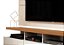 Rack Com Painel Para TV Até 72 Polegadas Off White/Freijó Germai - Imagem 4