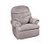 Poltrona Do Papai Reclinável Em Suede Veludo Cinza Super Promoção - Imagem 4