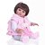 Boneca Bebe Reborn Laura Baby Paola 18'' - Imagem 4