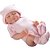 Boneca Bebe Reborn Laura Baby Angels Dream 10'' - Imagem 1