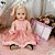 BONECA BEBE REBORN LAURA BABY LISA 18" 100% VINIL - Imagem 7