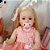BONECA BEBE REBORN LAURA BABY LISA 18" 100% VINIL - Imagem 9