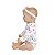 BONECA BEBE REBORN LAURA BABY LIZ 18"  100% VINIL - Imagem 4