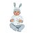 BONECA BEBE REBORN LAURA BABY LUKE 18" 100% VINIL - Imagem 1