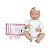 BONECA BEBE REBORN LAURA BABY AMY 18" 100% VINIL - Imagem 4