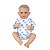BONECA BEBE REBORN LAURA BABY JACK 18" 100% VINIL - Imagem 1