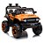 CARRO ELETRICO COM CONTROLE REMOTO OFF ROAD LARANJA 12V - Imagem 1