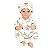 BONECA BEBE REBORN LAURA BABY MAVIE18'' 100% VINIL - Imagem 1
