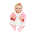BONECA BEBE REBORN LAURA BABY  NALA 46 cm 100% VINIL - Imagem 1