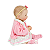 BONECA BEBE REBORN LAURA BABY  NALA 46 cm 100% VINIL - Imagem 4