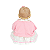BONECA BEBE REBORN LAURA BABY  NALA 46 cm 100% VINIL - Imagem 5