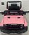 CARRO ELETRICO COM CONTROLE REMOTO JEEP ROSA 12V4.AH - Imagem 1