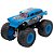 CARRINHO MONSTER MASHERS 1:64 AZUL PUBLIC HEROES SHINY TOYS - Imagem 1