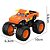 CARRINHO MONSTER MASHERS 1:64 LARANJA PUBLIC HEROES SHINY TOYS - Imagem 2
