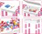 BRINQUEDO INFANTIL MESA MULTIFUNCIONAL INTERATIVA ROSA - Imagem 3