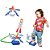 KIT INFANTIL LANÇADOR DE FOGUETE EM ESPUMA 28 CM COM PEDAL DE AR SHINY TOYS - Imagem 3