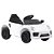 CARRO ELETRICO   ESPORTIVO BRANCO COM CONTROLE REMOTO 6V4.5AH - Imagem 1