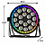 Canhao De Led Luz De Palco Refletor Par Led 18 Leds 12w Rgbw Quadriled 216w Borda Led Automatico Ritmico Dmx - 127/220v - Imagem 4