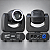 Kit 2 Moving Head Led Beam 100w Disco de Cor Desenho Prisma Borda Led Ritmico Dmx Iluminacao Profissional - 127/220v - Imagem 2