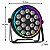 Canhao De Led Luz De Palco Refletor Par Led 18 Leds 18w Rgbwauv Hexaled 324w Borda Led Automatico Ritmico Dmx - 127/220v - Imagem 4