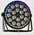 Parled ST-P004 18 Leds 18w Rgbwauv Hexaled 6IN1 Borda Led - Imagem 1