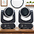 Kit 2 Moving Head Beam VM-B200 Arco Iris 200w Borda Led - Imagem 1
