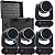Kit 4 Moving Head Beam VM-B200 Arco Iris 200w Borda Led - Imagem 1