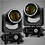 Kit 2 Moving Head Led Beam 230w Foco Eletronico Arco Iris Disco Cor Desenho Prisma Borda Led Dmx Profissional - 127/220v - Imagem 1
