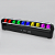 Ribalta Led Beam Colorida 10 Leds 40w Rgbw Fita Led Branco Quente Frio Dmx Iluminacao Dj Profissional - 127/220v - Imagem 1