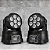 Kit 2 Moving Head Led Wash 7 Leds 12w Rgbw Quadriled 84w Automatico Ritmico Dmx Iluminacao Profissional - 127/220v - Imagem 2