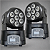 Kit 2 Moving Head Led Wash 7 Leds 12w Rgbw Quadriled 84w Automatico Ritmico Dmx Iluminacao Profissional - 127/220v - Imagem 1