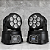 Kit 2 Moving Head Wash ST-710 7 Leds 12w Rgbw Quadriled Dmx - Imagem 1