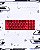 Keycaps Jamón 129 Teclas (Teclado Full Size) - Imagem 1