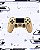 Controle PS4 - Gold  (Acompanha caixa e cabo carregador) - Imagem 1