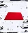 (PRÉ VENDA) Mousepad Artisan FX Hayate Otsu SOFT XL - Red - Imagem 1