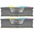 Memória RAM Corsair Vengeance RGB C40 DDR5 32GB (2x16GB) 5200 MT/s - Cinza (CMH32GX5M2B5200Z40K) - Imagem 1