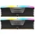 Memória RAM Corsair Vengeance RGB DDR5 96GB (2x48GB) 7200 MT/s - Preto (CMH96GX5M2B7200C40) - Imagem 1