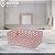 Kit 8 Cestos Organizador Multiuso P 19x13 Rose Usual Utilidades - Imagem 2