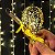 Balão Espelhado Amarelo Mini Cristal - Imagem 4