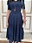 Vestido de laise (Azul marinho) - Imagem 5