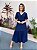 Vestido transpassado (Azul) - Imagem 1