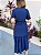 Vestido transpassado (Azul) - Imagem 3