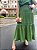 Vestido com recorte em griper (Verde) - Imagem 6
